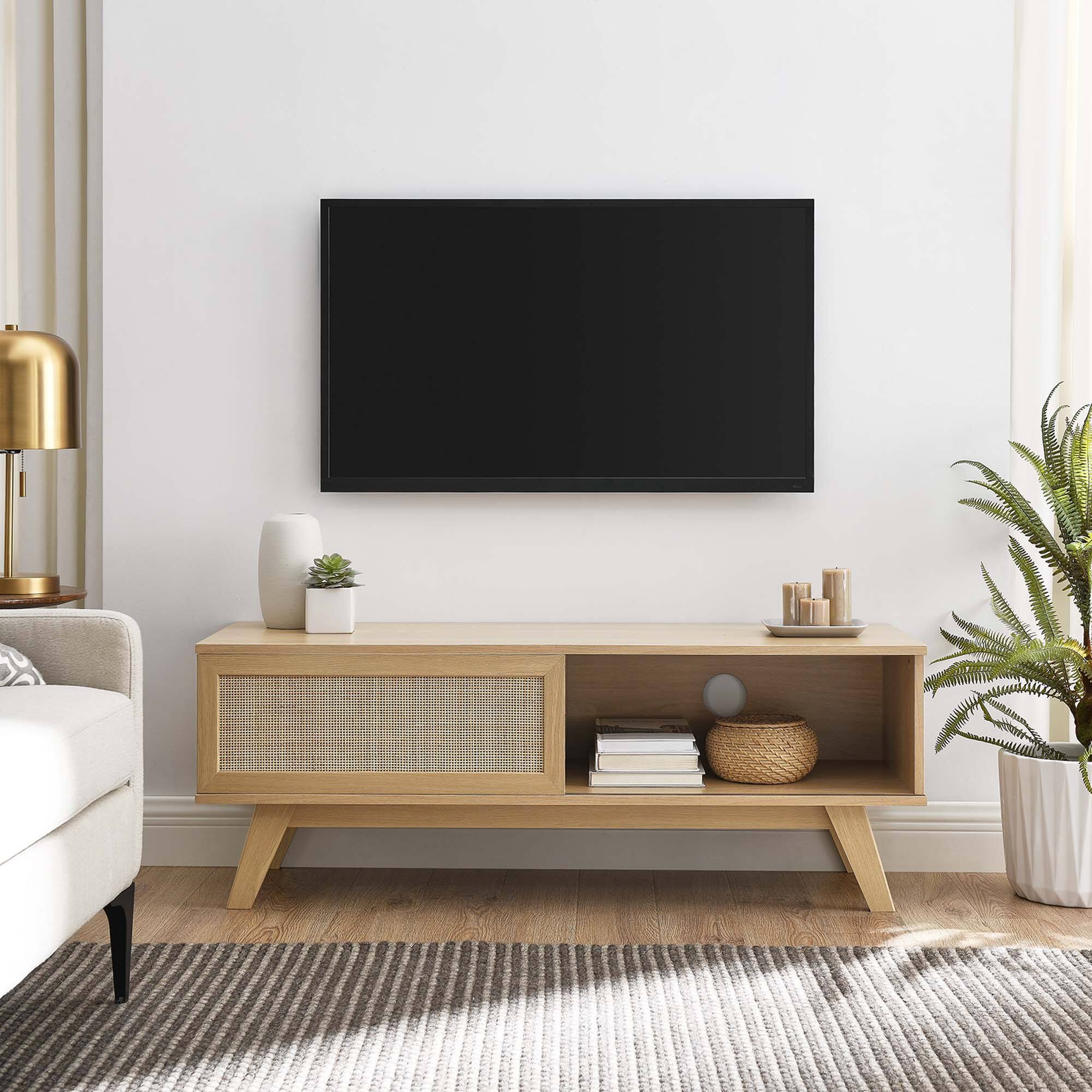 Alt View 3. Modway - Soma 47" TV Stand by Modway - Oak.