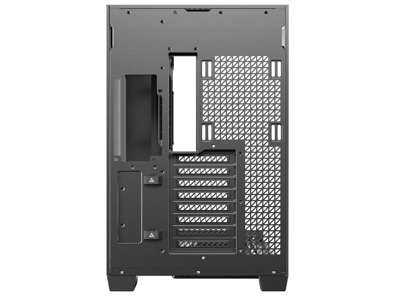 Alt View 4. Antec - Antec C8 Wood, Dual-chamber, Type-C, 360mm Radiator, Seamless TG Panels, RTX 40 compatible Full-Tower Case - Wood.