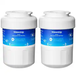Waterdrop - WD-F13 Replacement for GE® MWF® Water Filter, SmartWater®,2 pack - White