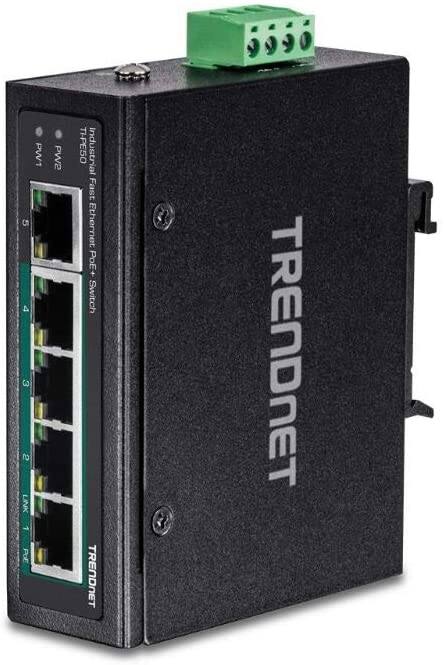 TRENDNET  
Industrial Fast Ethernet PoE+ Switch  
TRENDNET  
THESO  
PW1 PW2  
LINK 1 PoE  
1 2 3 4 5