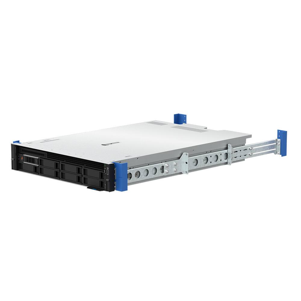 Front. RackSolutions - RackSolutions 2U Cobra 175-A Sliding Rail Kit for PowerEdge Servers; Fits 2-Post and 4-Post Racks - Metallic.