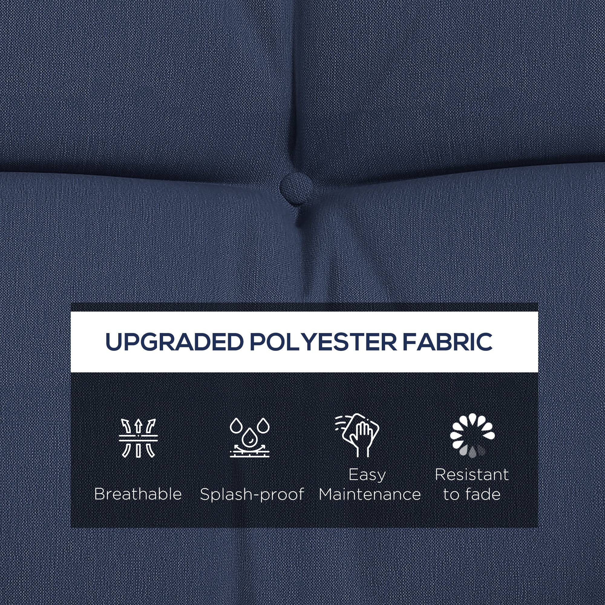 UPGRADED POLYESTER FABRIC

Breathable
Splash-proof
Easy Maintenance
Resistant to fade