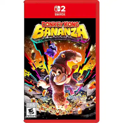 0D2
Nintendo Switch
Donkey Kong Bananza
Everyone 10+
Enfants à partir de 10 ans
ESRB - E10+ (Everyone 10+)