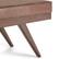 Alt View 16. Simpli Home - Chanelle Mid Century Ottoman Bench - Distressed Umber Brown.