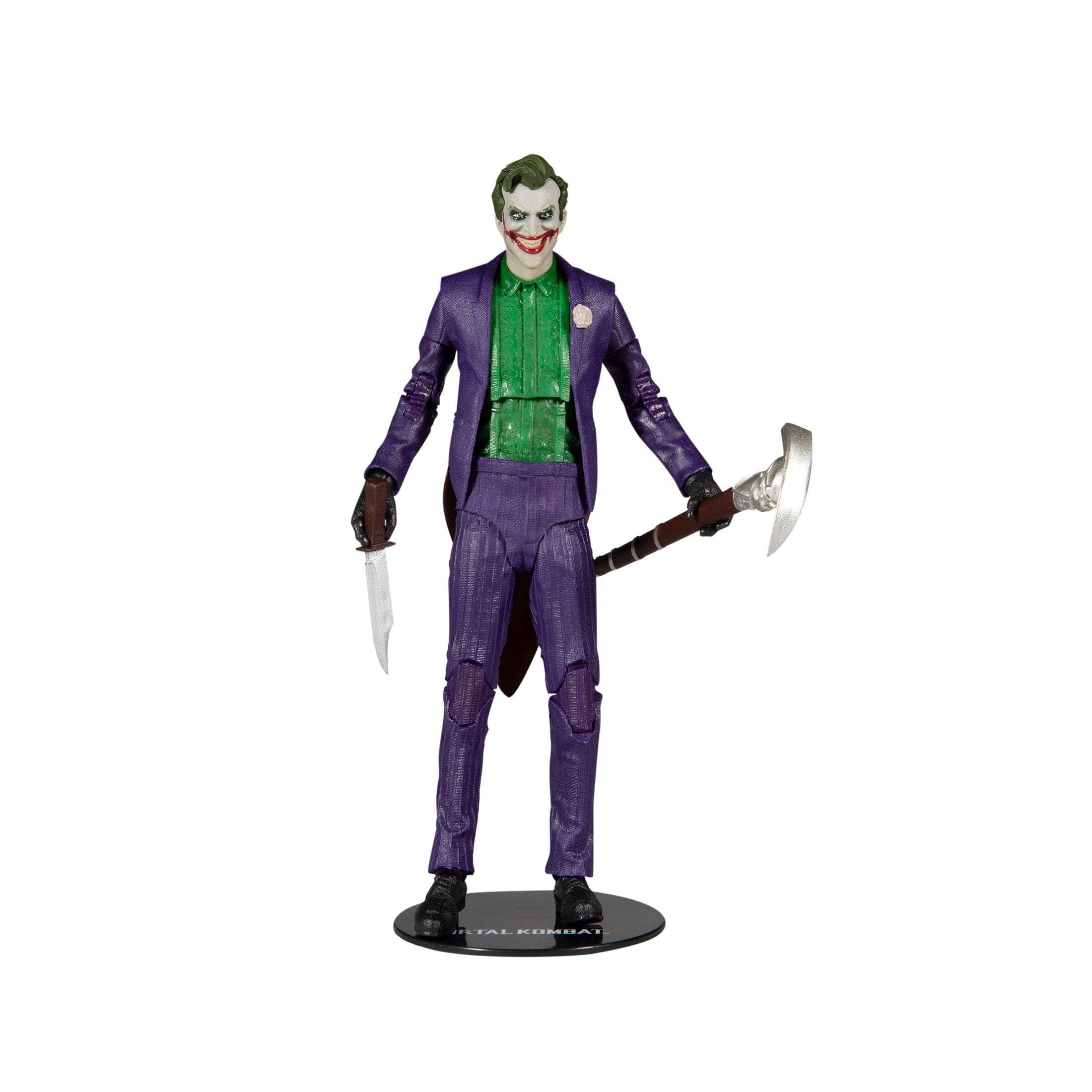 McFarlane Toys - Mortal Kombat The Joker 7" Action Figure with Accessories - Multicolor