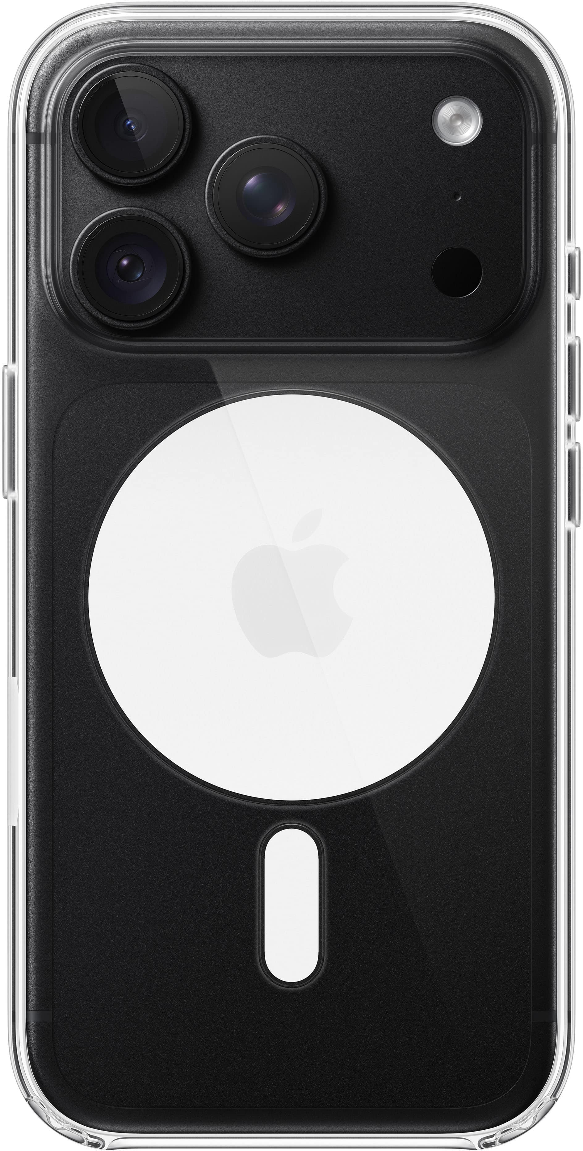 Alt View 3. Apple - iPhone 18 Pro Case with MagSafe (2026) - Clear.