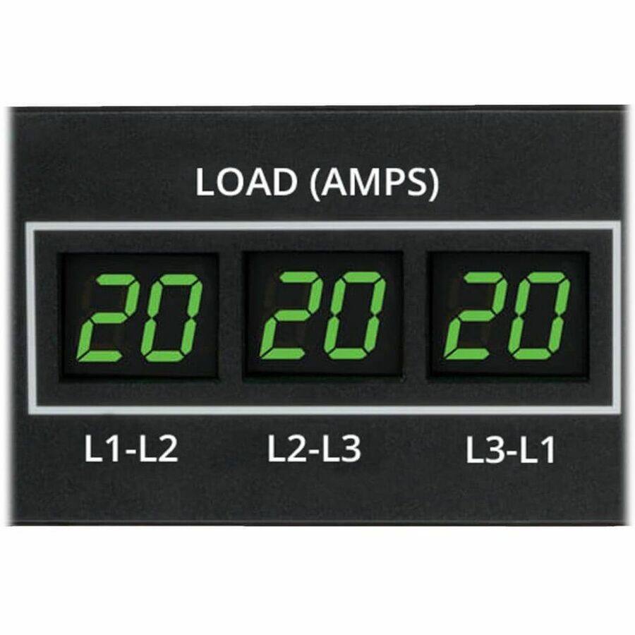 LOAD (AMPS)  
20 20 20  
L1-L2 L2-L3 L3-L1