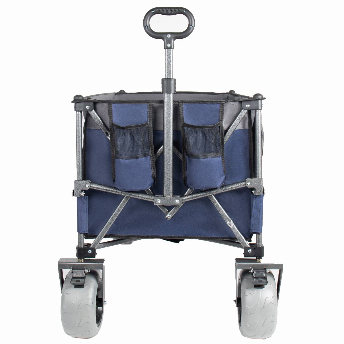 Alt View 6. Loheer - Loheer Extra Large Foldable Utility Wagon, 560 lb Heavy Duty Steel Frame for Beach, Garden and Camping.