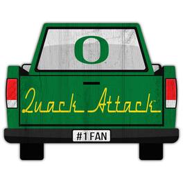 Fan Creations - Oregon Ducks 12'' x 12'' Truck Back D-cor - Multicolor