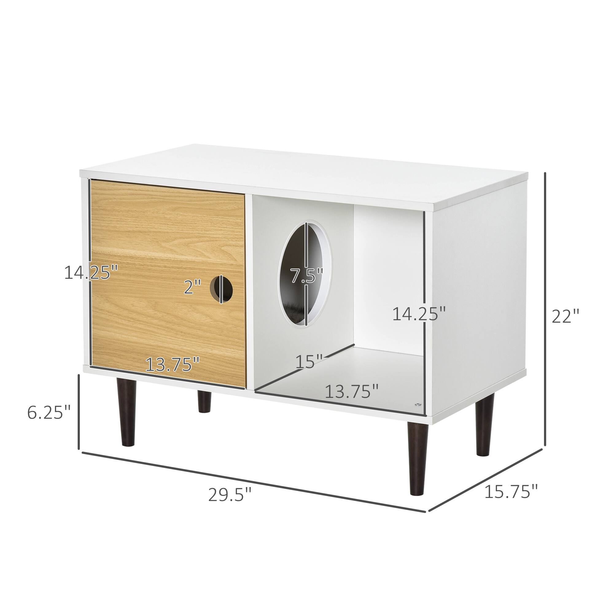 14.25"  
2"  
7.5"  
14.25"  
22"  
6.25"  
13.75"  
15"  
13.75"  
29.5"  
15.75"