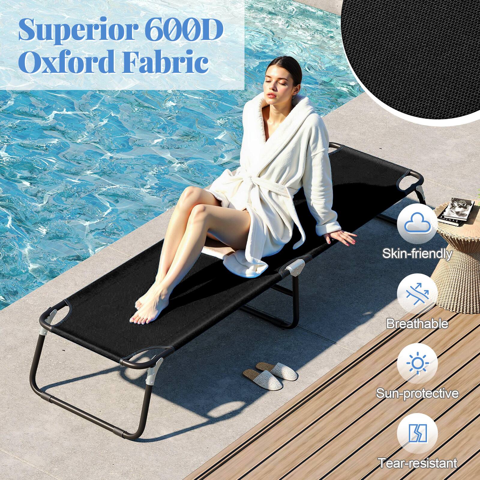Superior 600D Oxford Fabric

- Skin-friendly
- Breathable
- Sun-protective
- Tear-resistant