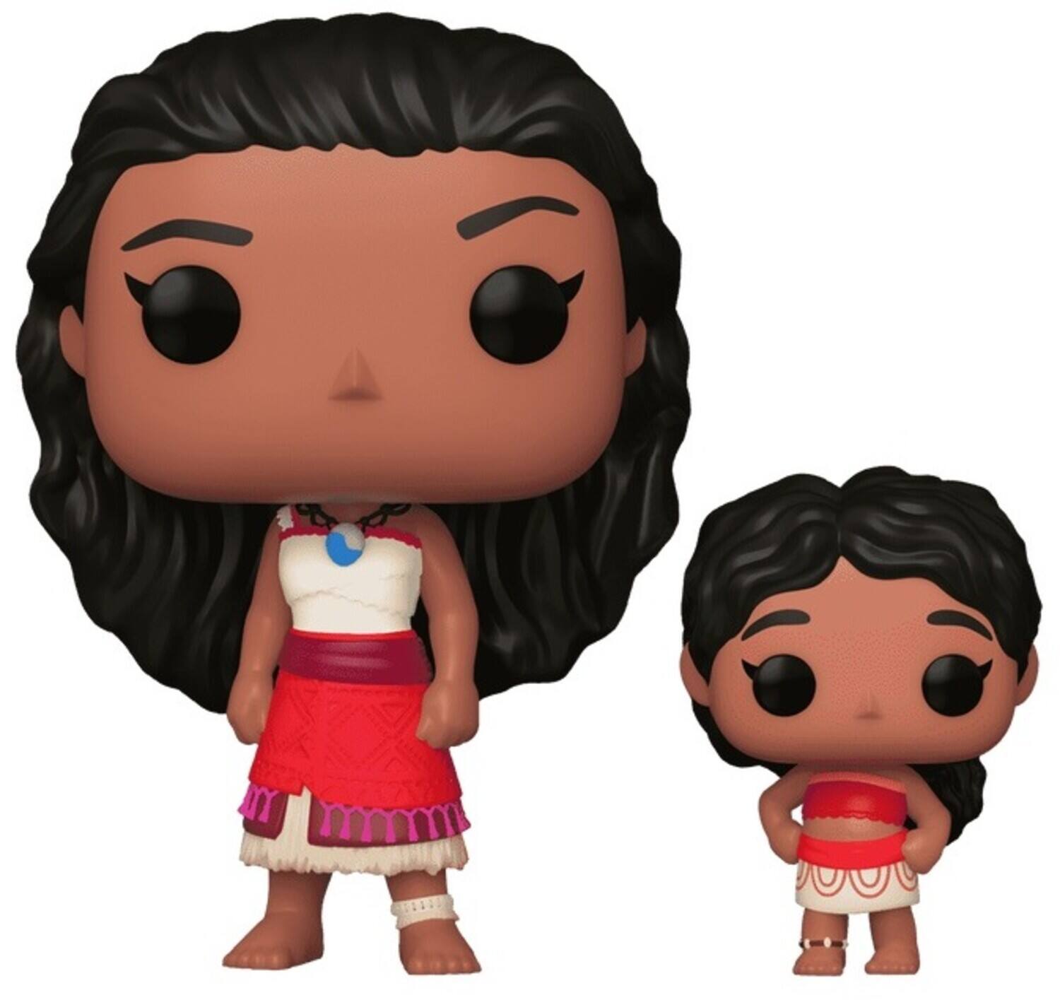 Front. Funko - FUNKO POP! & Buddy: Moana 2 - Moana & Little Sis Simea   - Collectibles - Multicolor.