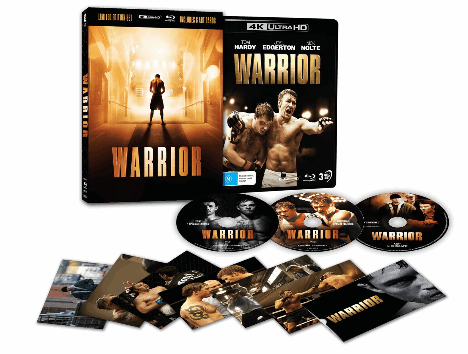 Warrior (Limited All-Region UHD in Lenticular Hardbox with Art Cards)   - 4K Blu-Ray [4K Ultra HD Blu-ray]