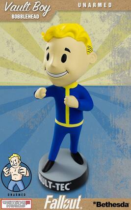 Vault Boy Bobblehead Unarmed
Ultimate Gaming Heads Fallout
"Bethesda"