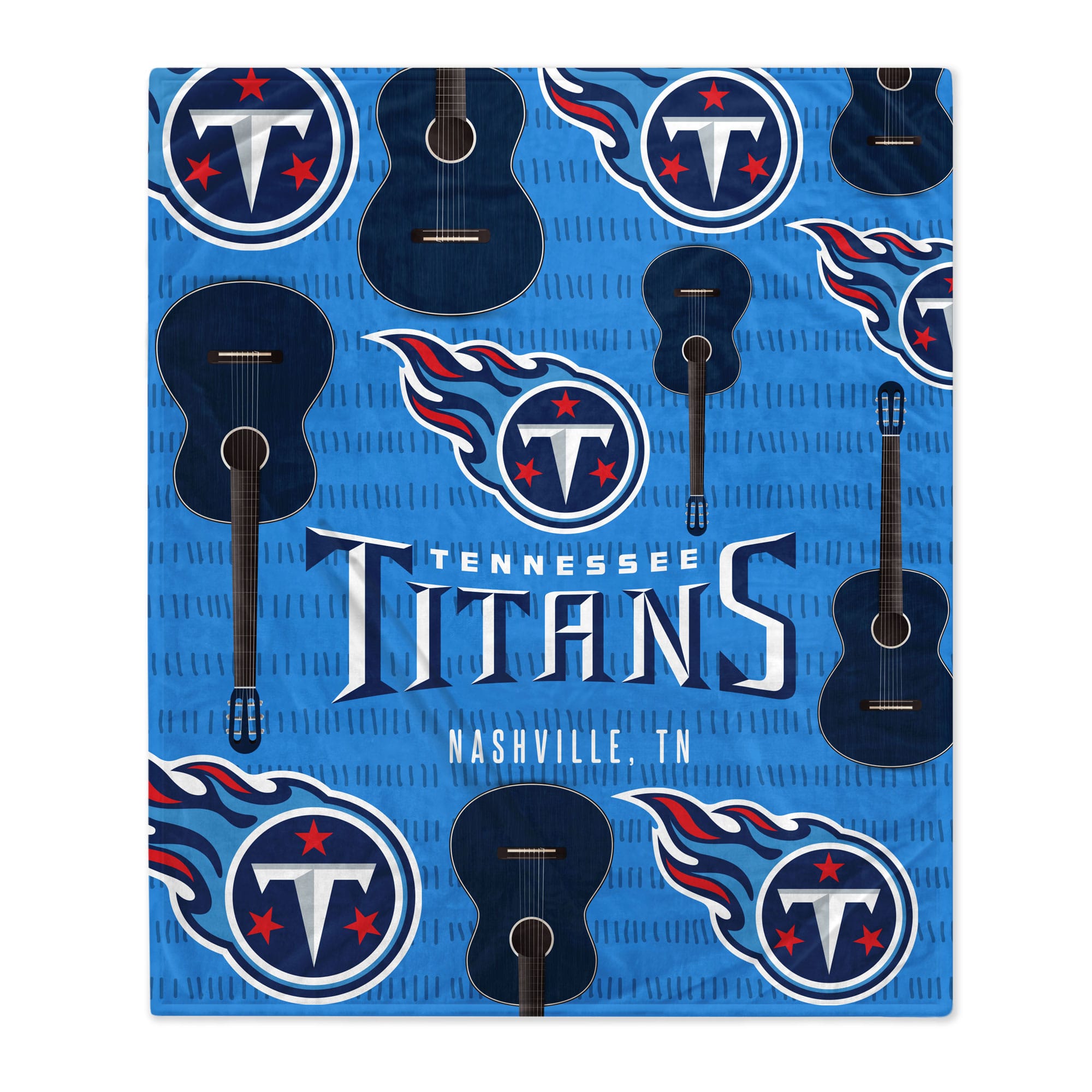 Pegasus - Tennessee Titans 60'' x 70'' Hometown Logo Fleece Blanket - Multicolor
