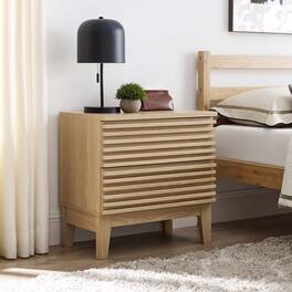 Render Two-Drawer Nightstand by Modway - Oak