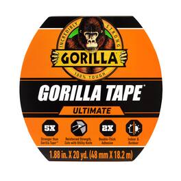 Ultimate Gorilla Tape - 1.88Inch x 20 yds - Black