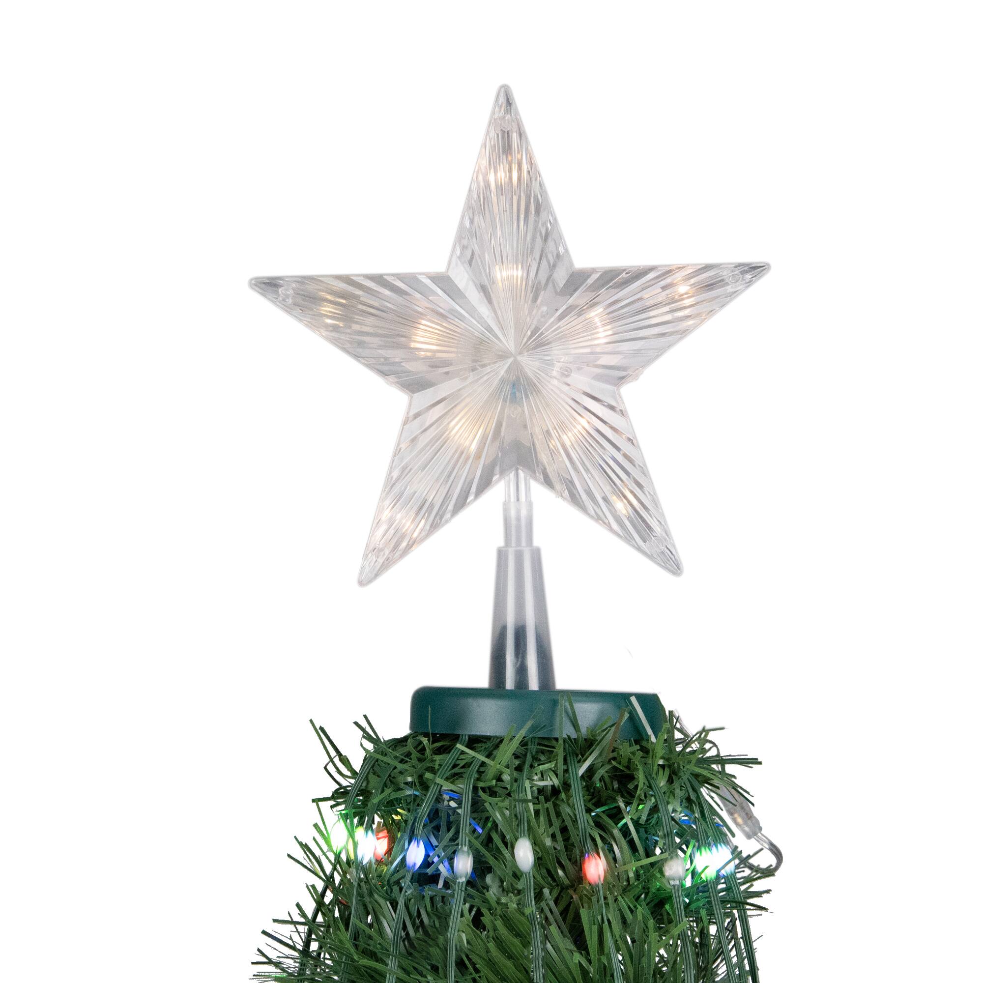 Alt View 7. Northlight - 4' Green Color Changing Multiple Function Pop Up Artificial Outdoor Christmas Tree - Green.