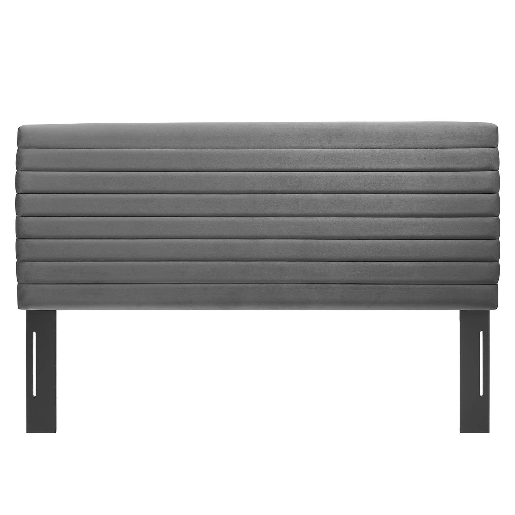 Back. Modway - Tranquil Full/Queen Headboard by Modway - Gray.
