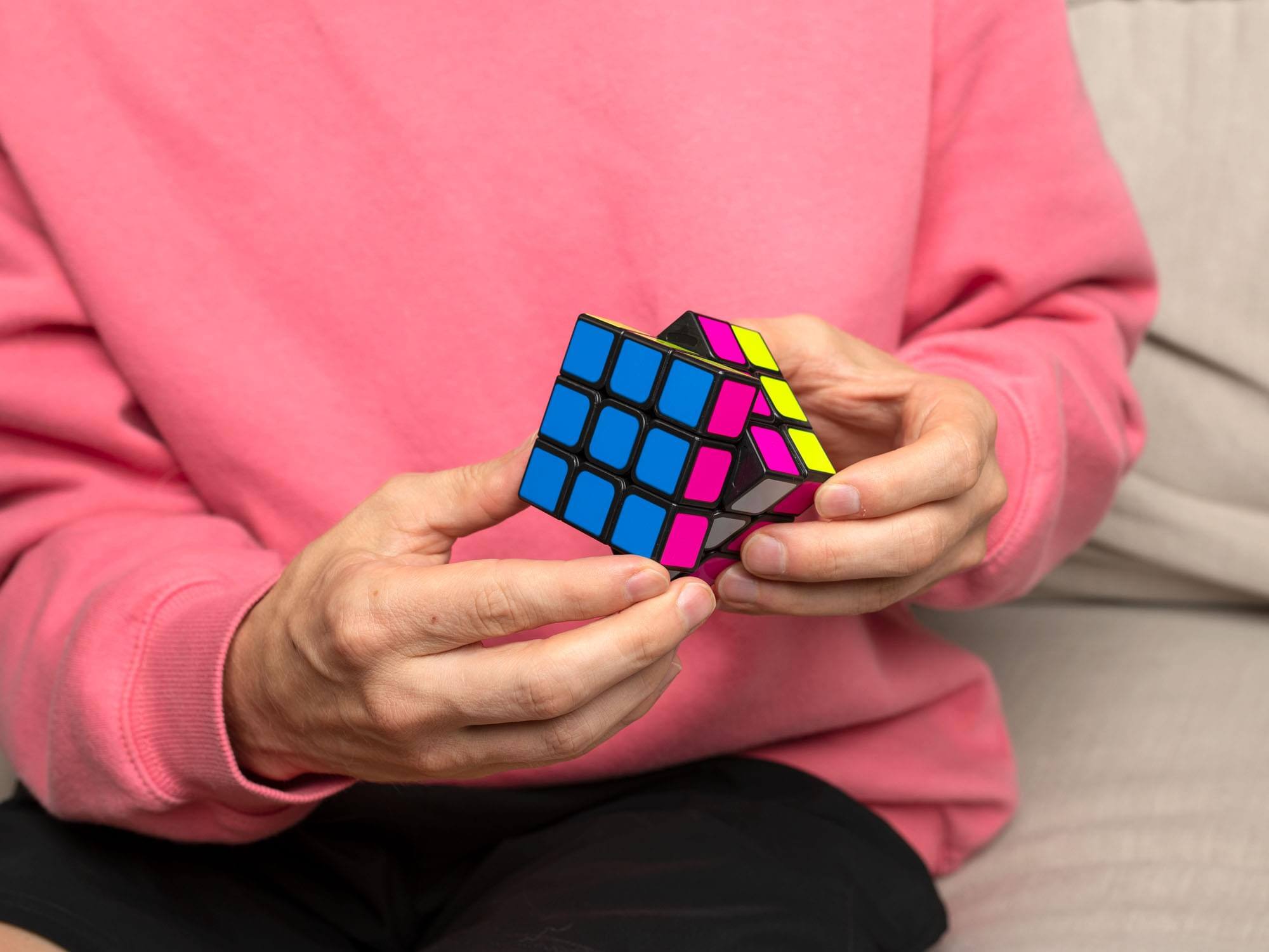 Alt View 4. Toynk - 12-Piece Sensory Fidget Toy Set | Simple Dimple, Pop Tubes & More - Pink.