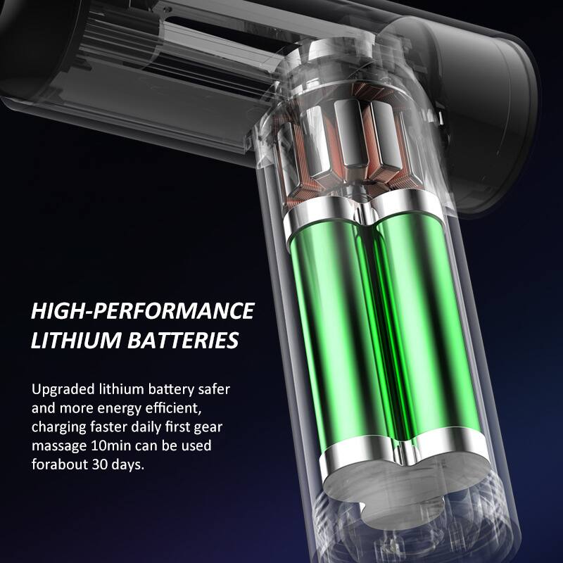 HIGH-PERFORMANCE LITHIUM BATTERIES

Upgraded lithium battery safer and more energy efficient, charging faster daily first gear massage 10min can be used for about 30 days.