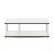 Alt View 2. Furinno - Just No Tools Mid TV Stand, Tube - White/White.