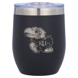 The Memory Company - Kansas Jayhawks 16oz. Stainless Steel Stemless Tumbler - Multicolor