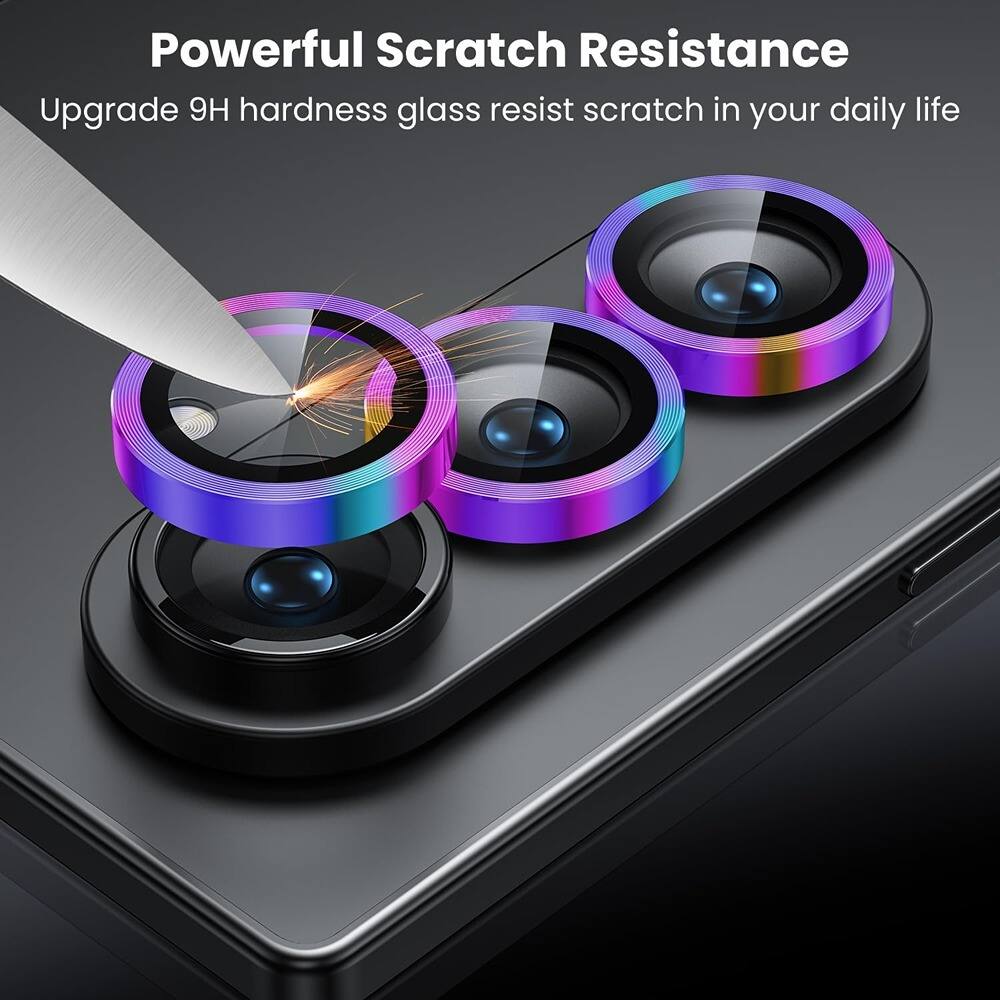 Powerful Scratch Resistance  
Upgrade 9H hardness glass resist scratch in your daily life
