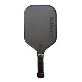 Aukfa - Carbon Fiber Pickleball Paddle – Cold Pressed, 16mm Polypropylene Core, Fabric Surface, Elongated Shape - Black