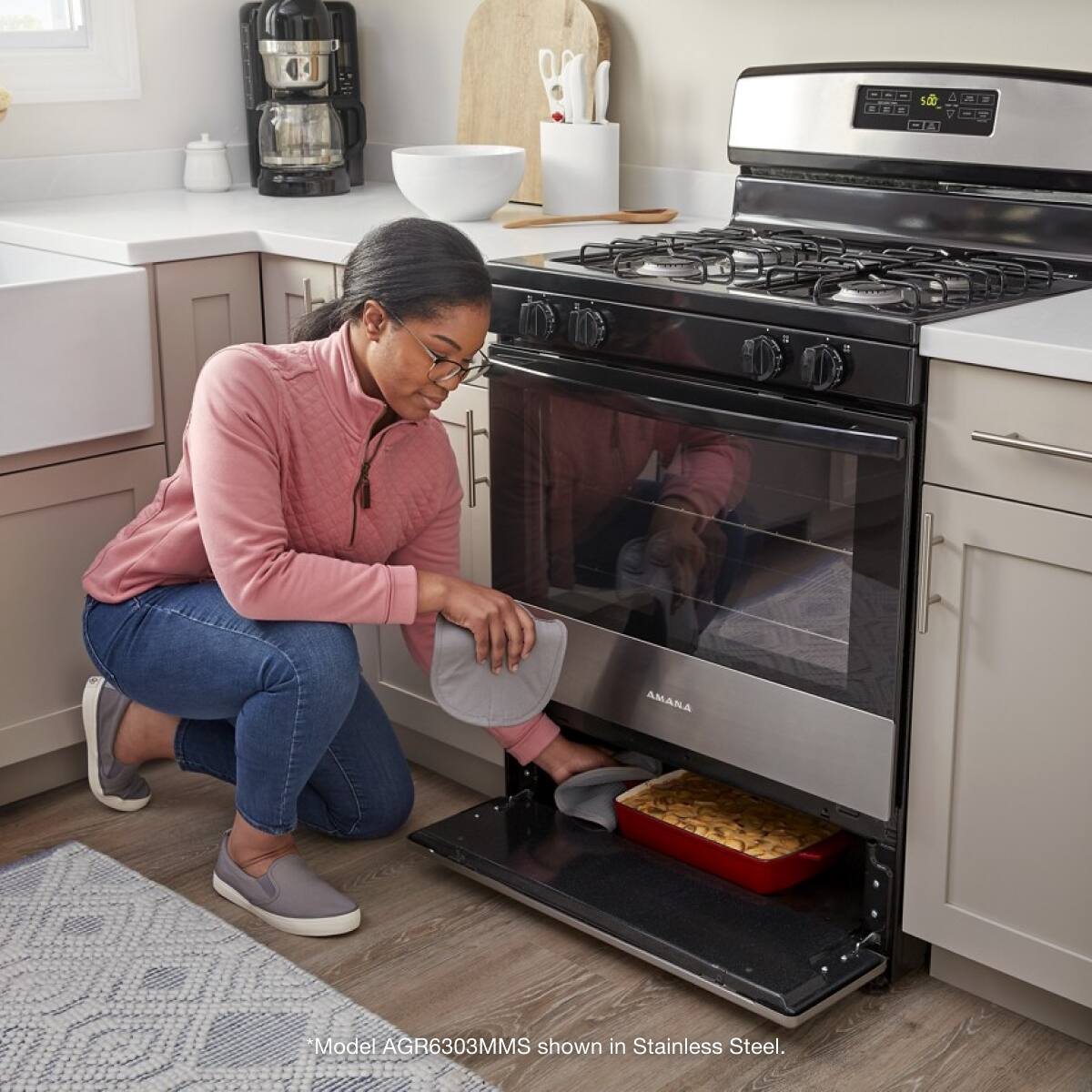 Model AGR6303MMS shown in Stainless Steel.