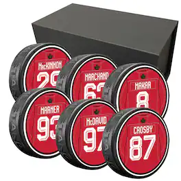 Mustang Drinkware - Hockey Canada 2026 Winter Olympics Player Six-Puck Pack - Multicolor