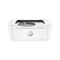 HP - LaserJet M110w Wireless AI-Enabled Black and Laser Printer - White - Front_Zoom