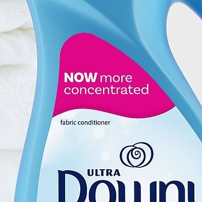 NOW more concentrated fabric conditioner ULTRA Down