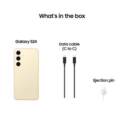 Samsung Galaxy S24 256GB (Unlocked) Amber Yellow SM-S921UZYEXAA Samsung Galaxy S24 256GB (Unlocked) Amber Yellow SM-S921UZYEXAA