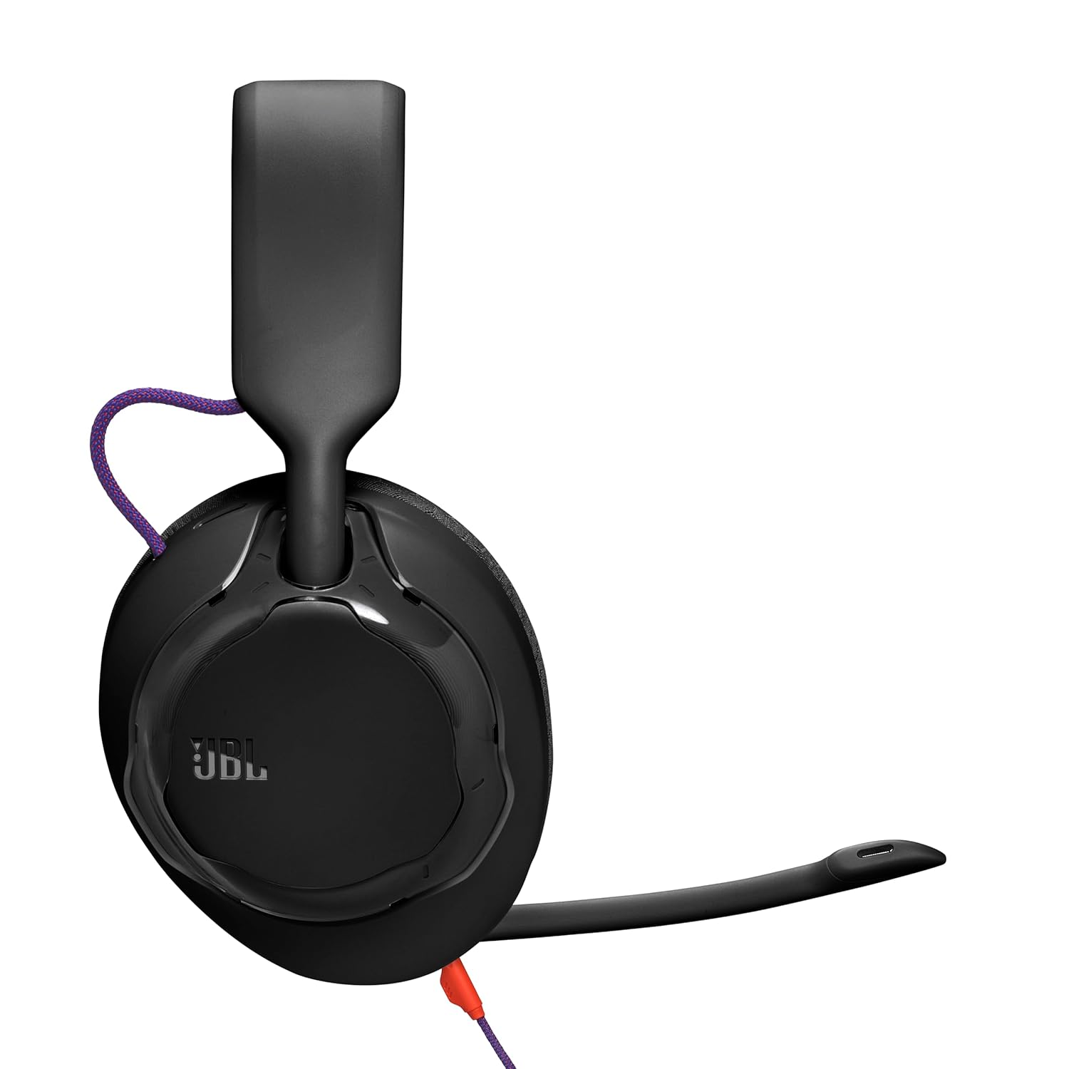 Angle. JBL - JBL Quantum 250 Wired Gaming Headset - Black.