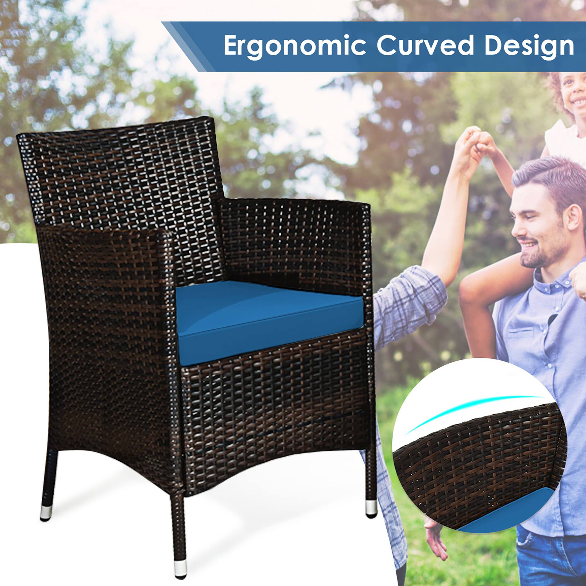 Ergonomic Curved Design