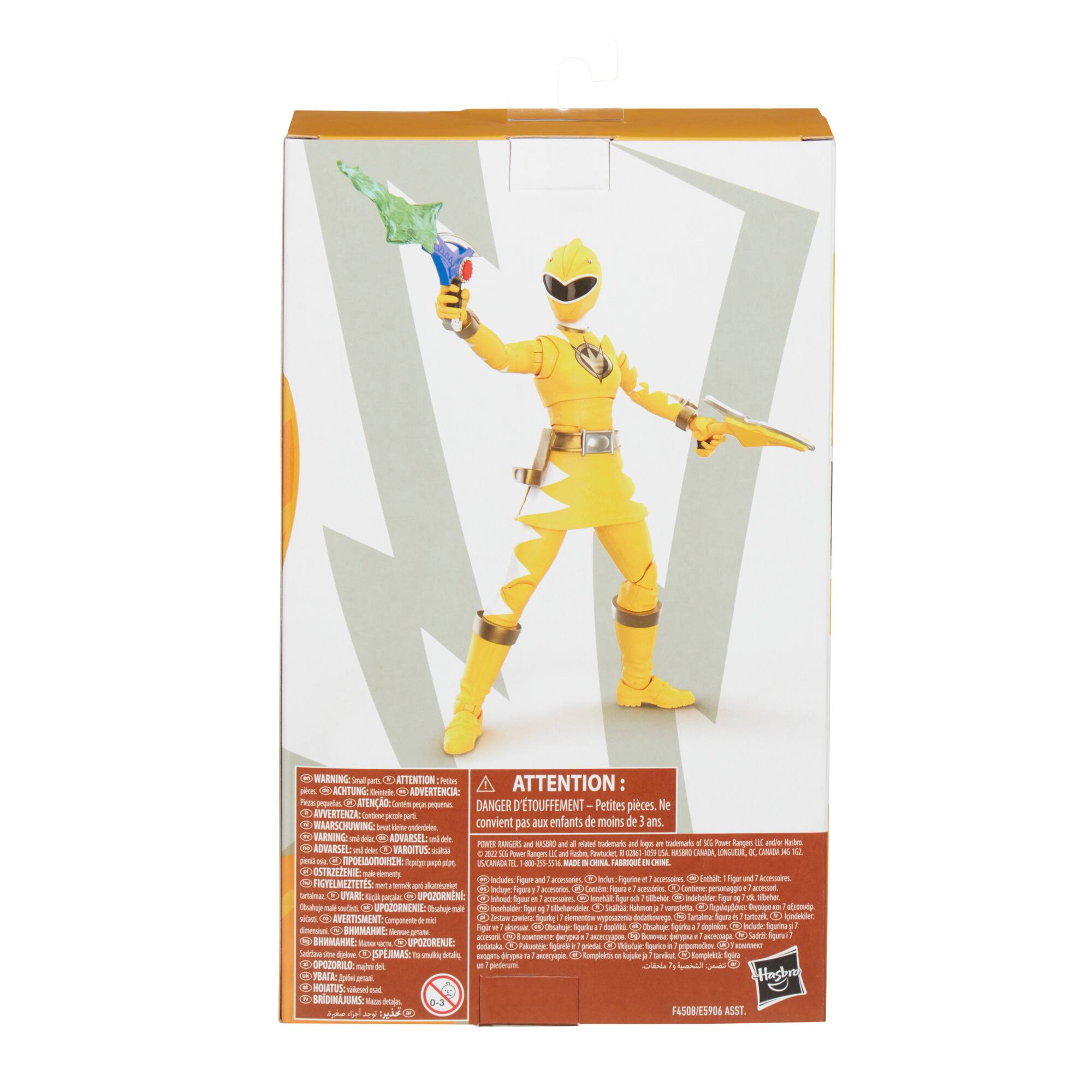 Alt View 16. Power Rangers - Lightning Collection Dino Thunder Yellow Ranger.