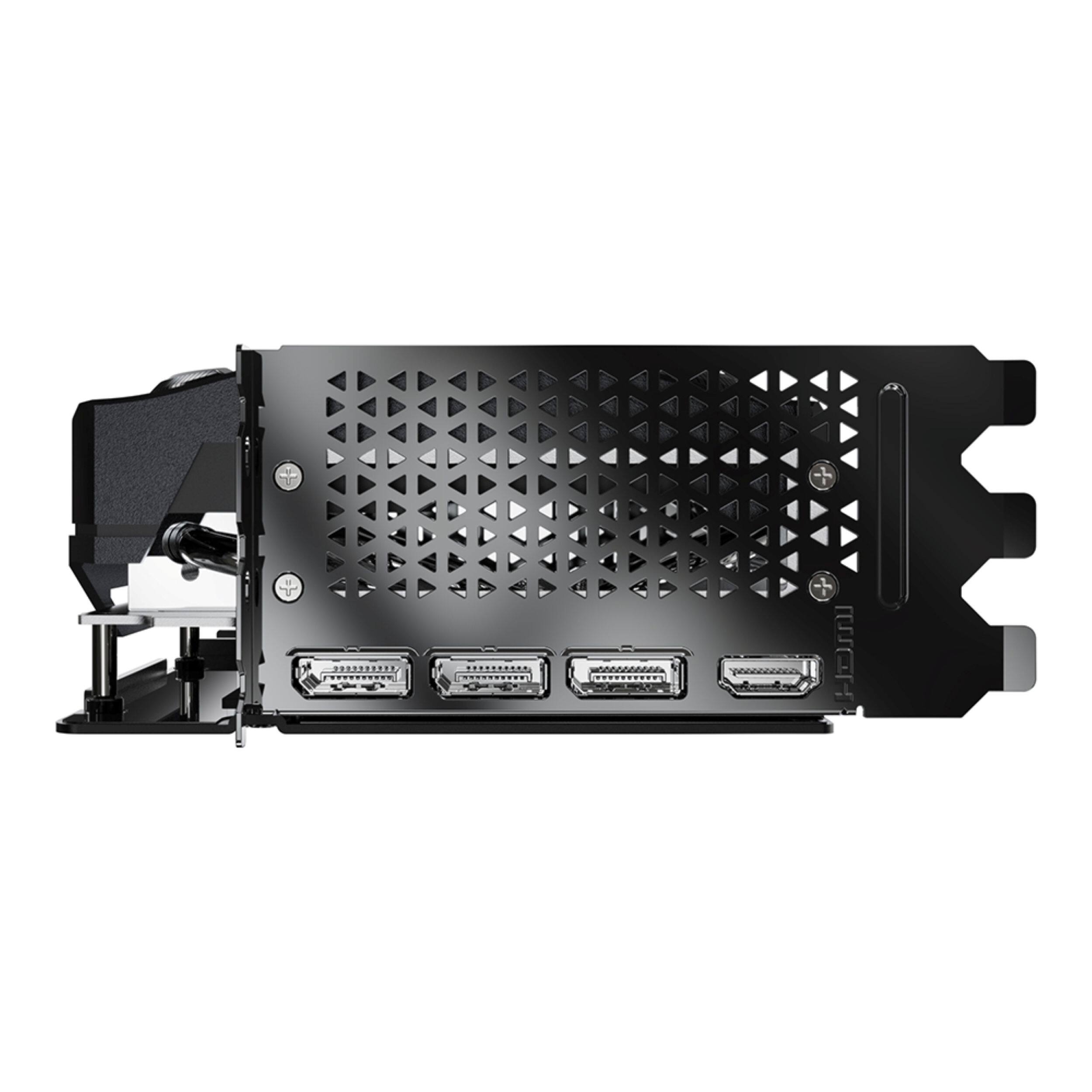 Alt View 9. PNY - GeForce RTX 5080 16GB OC GDDR7 PCI Express 5.0 Graphics Card with Triple Fan - Black.