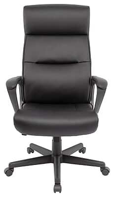 Staples Rutherford Luxura Ergonomic Faux Leather Swivel Manager