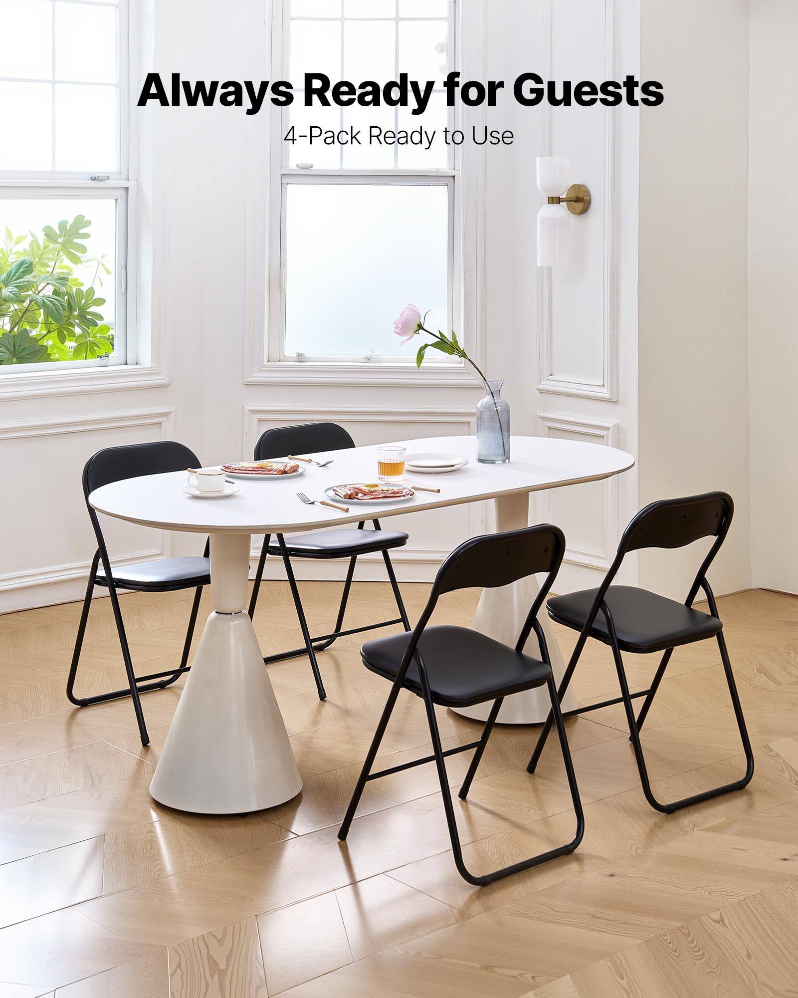 Always Ready for Guests  
4-Pack Ready to Use