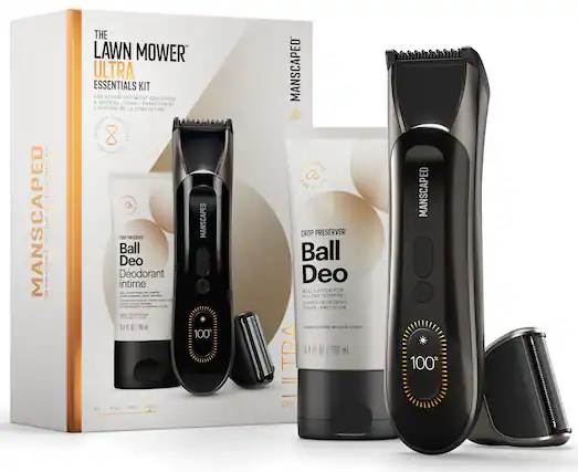 EVEWYMERE MANSCAPED YOUR MANCARE
THE LAWN MOWER ULTRA ESSENTIALS KIT FOR BELOW-THE-WAIST GROOMING & HYGIENE
SKINGAFE TECHNOLOGY LIQUOLOGIC MANSCAPED CROP PRESERVER Ball Deo DÉODORANT intime
10:00 BEERNO COMPORT CHOWN COM/ORTHANCHANCOM.BR.EL. CHANGE - MICKOIO COMICS EXPORT nith COMPORT COMBORE CHICKEN COMMENT - BOOK MARKE OF R CHOCOLOGICA
rectolibatos: BOXING
3.4 FL OZ 110 ml 100%
MANSCAPED REVELOPED FOR BALLS CROP PRESERVER Ball Deo BALL LOTION FOR ALL-DAY COMFORT FIGHTS NGROWNS, CHAFE. AND ODOR FRESH CITRUS WOODS SCENT 3.4 FL OZ / 100 mL
MANSCAPED 100%
GO PLUS PRO ULTRA GEN