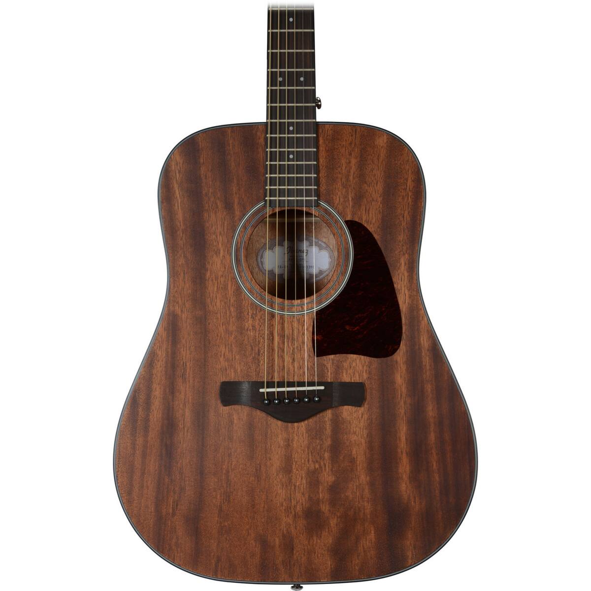 Alt View 3. Ibanez - Ibanez Artwood Series AW54 Acoustic Guitar, Open Pore Natural.