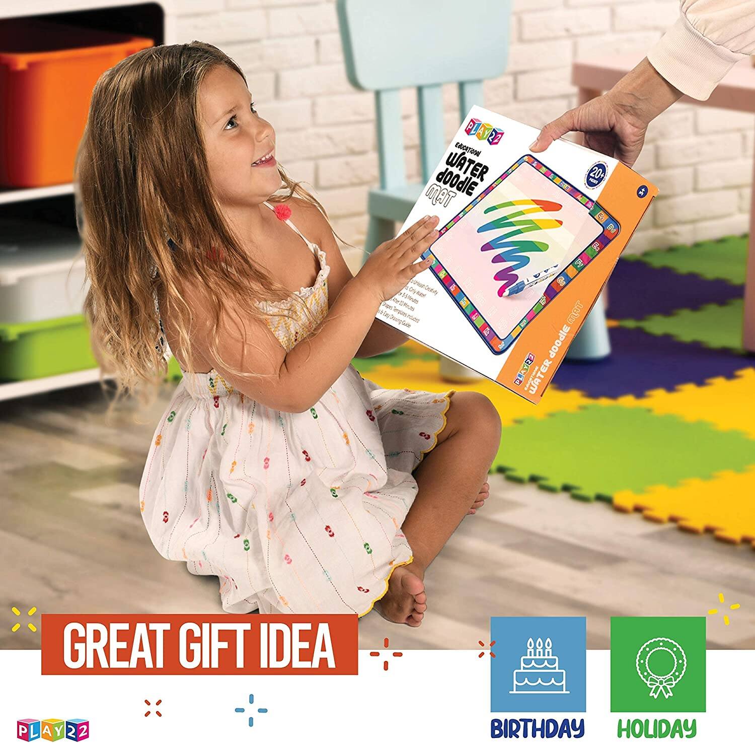 PLAY22  
EACTON doodle WATER  
20+  
GREAT GIFT IDEA  
BIRTHDAY  
HOLIDAY