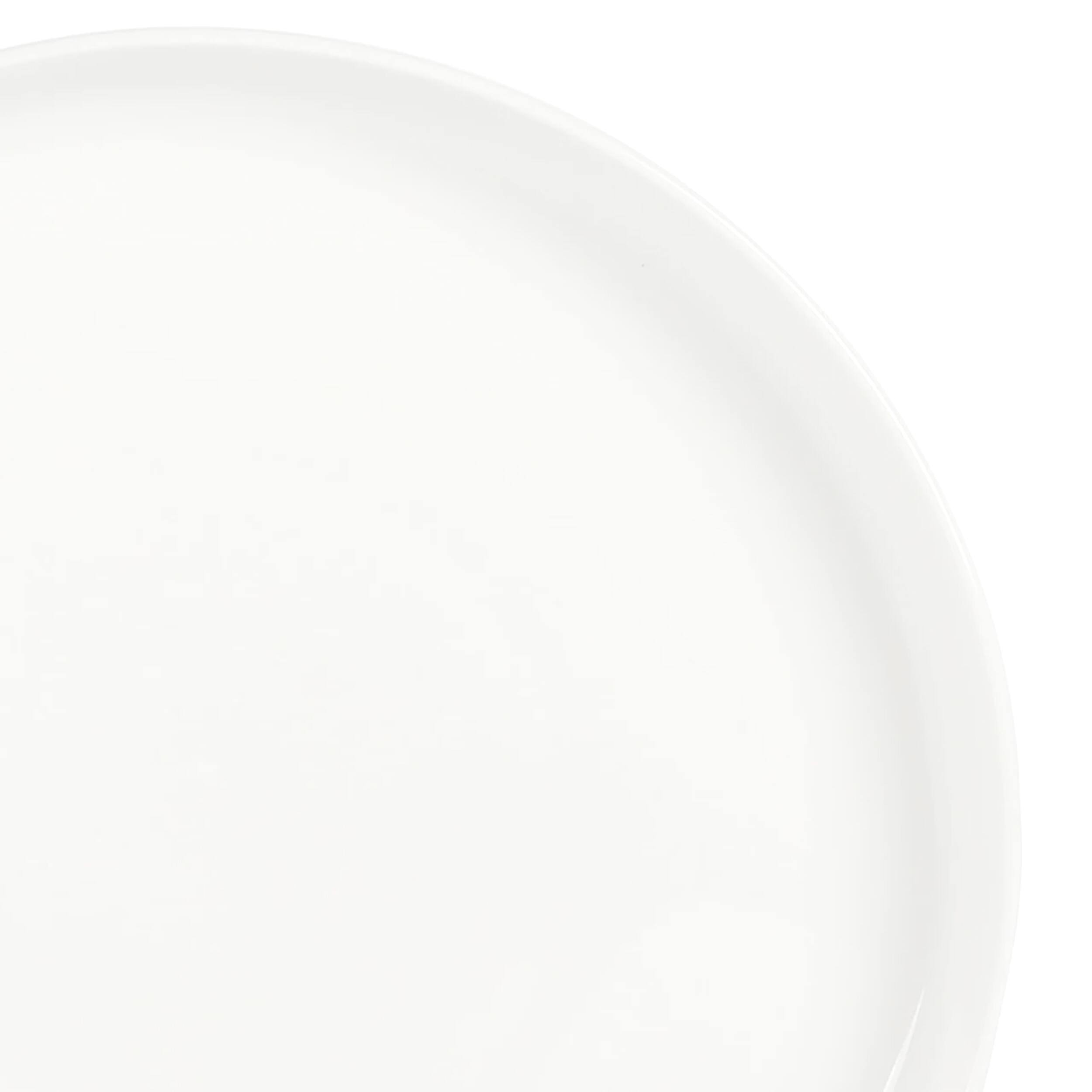 Alt View 3. Gibson - Gibson Home Snowscape 12 Piece fine Ceramic Stackable Dinnerware Set in White - White.