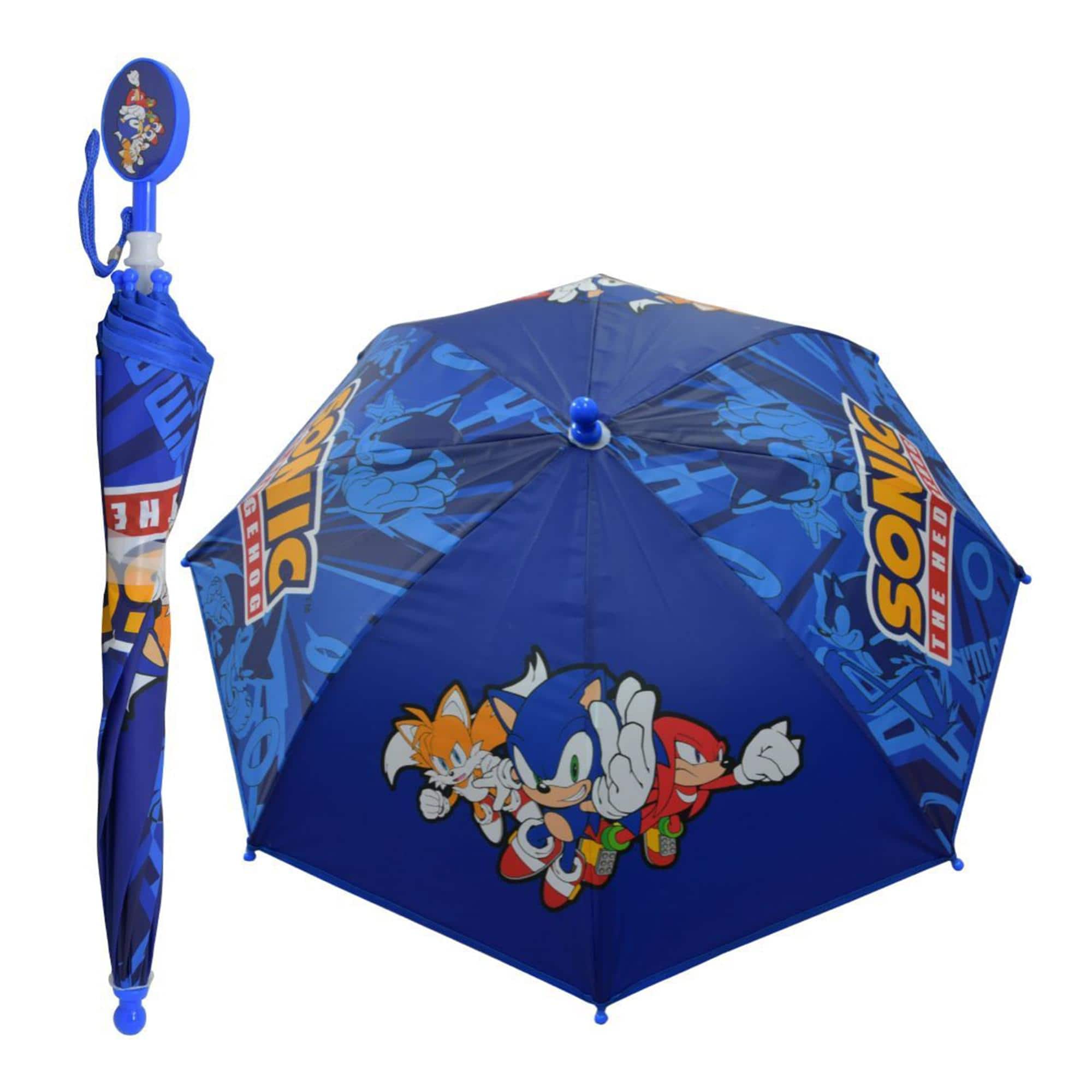 Berkshire Fashions - Sonic the Hedgegog 21-Inch Kid's Umbrella With Clamshell Handle - Blue price history on PriceWatchPro