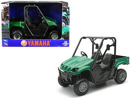 2008 Yamaha Rhino 700 F1 4x4 Off Road ATV 1/12 Diecast Model by New Ray - Green
