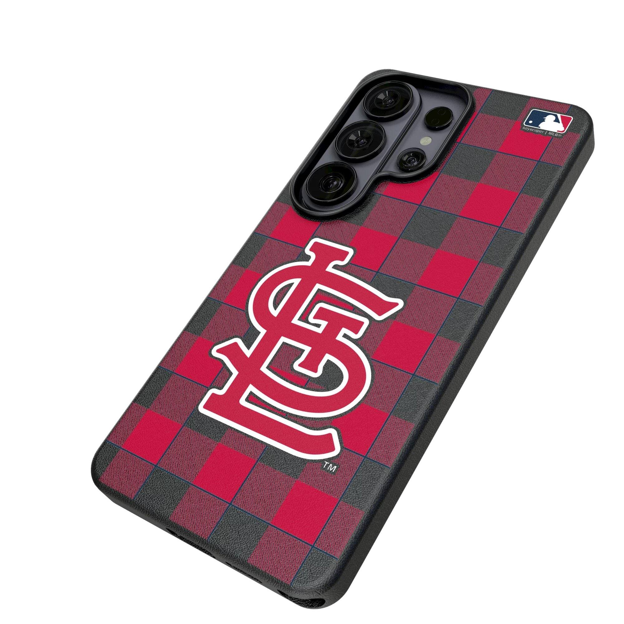 Alt View 1. Keyscaper - Plaid Galaxy Magnetic Bump Case - S25 Ultra - Black.