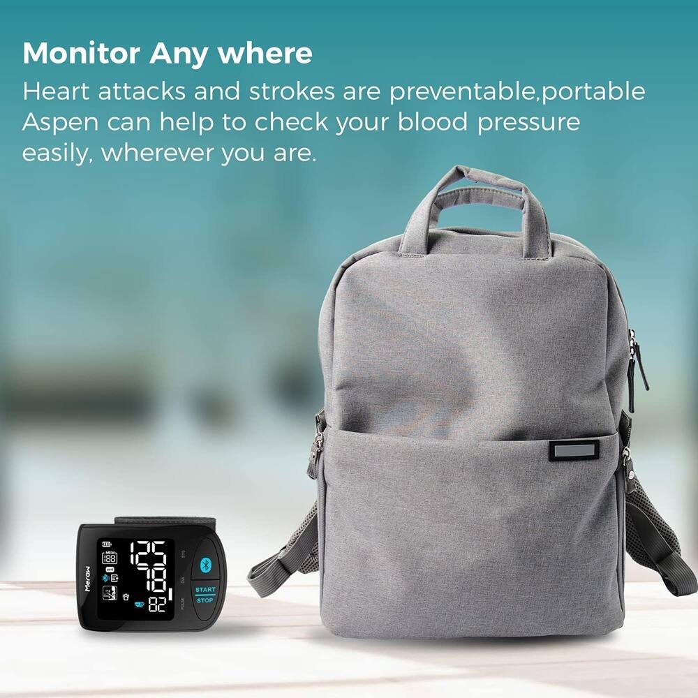 Monitor Anywhere

Heart attacks and strokes are preventable. Portable Aspen can help to check your blood pressure easily, wherever you are.