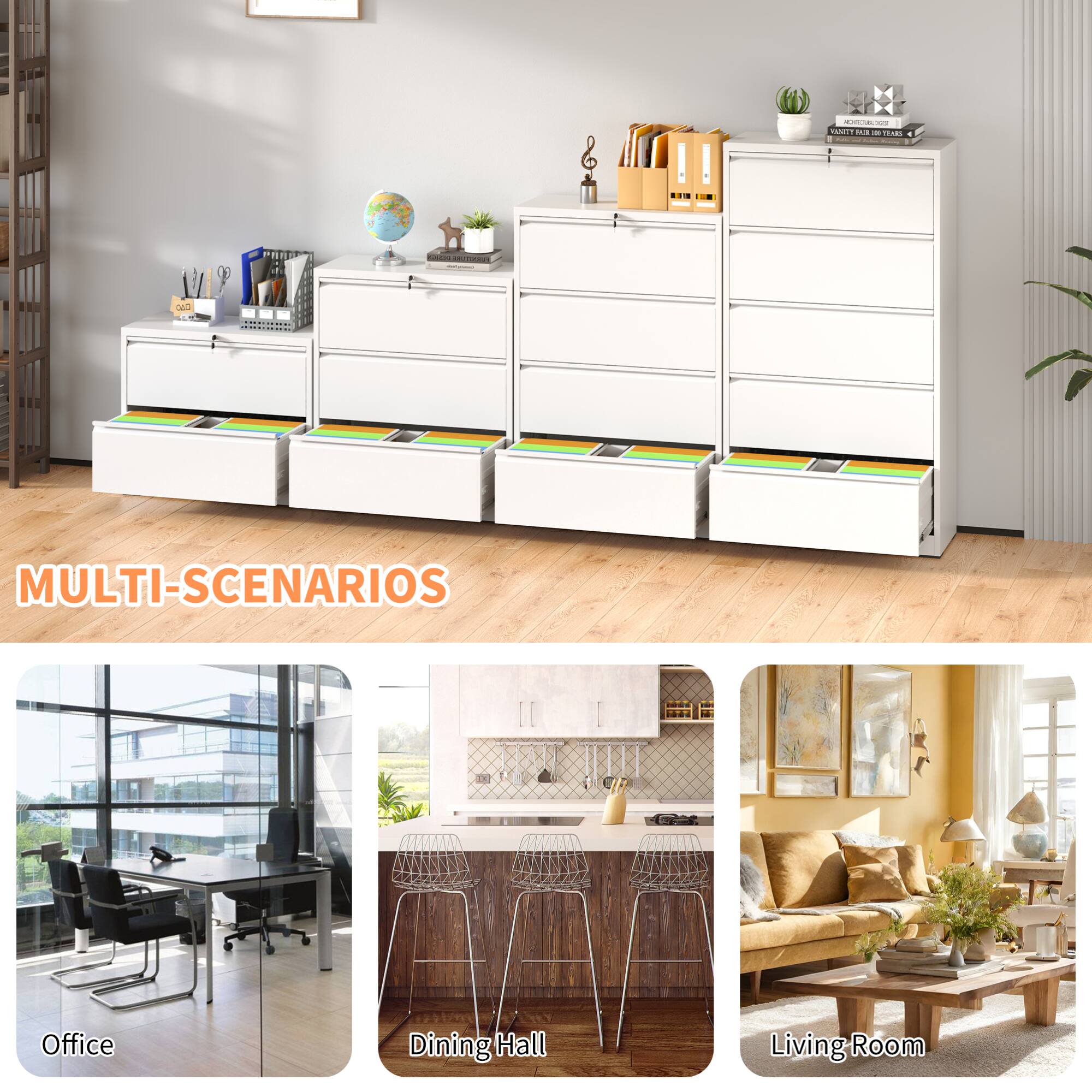 MULTI-SCENARIOS

Office | Dining Hall | Living Room