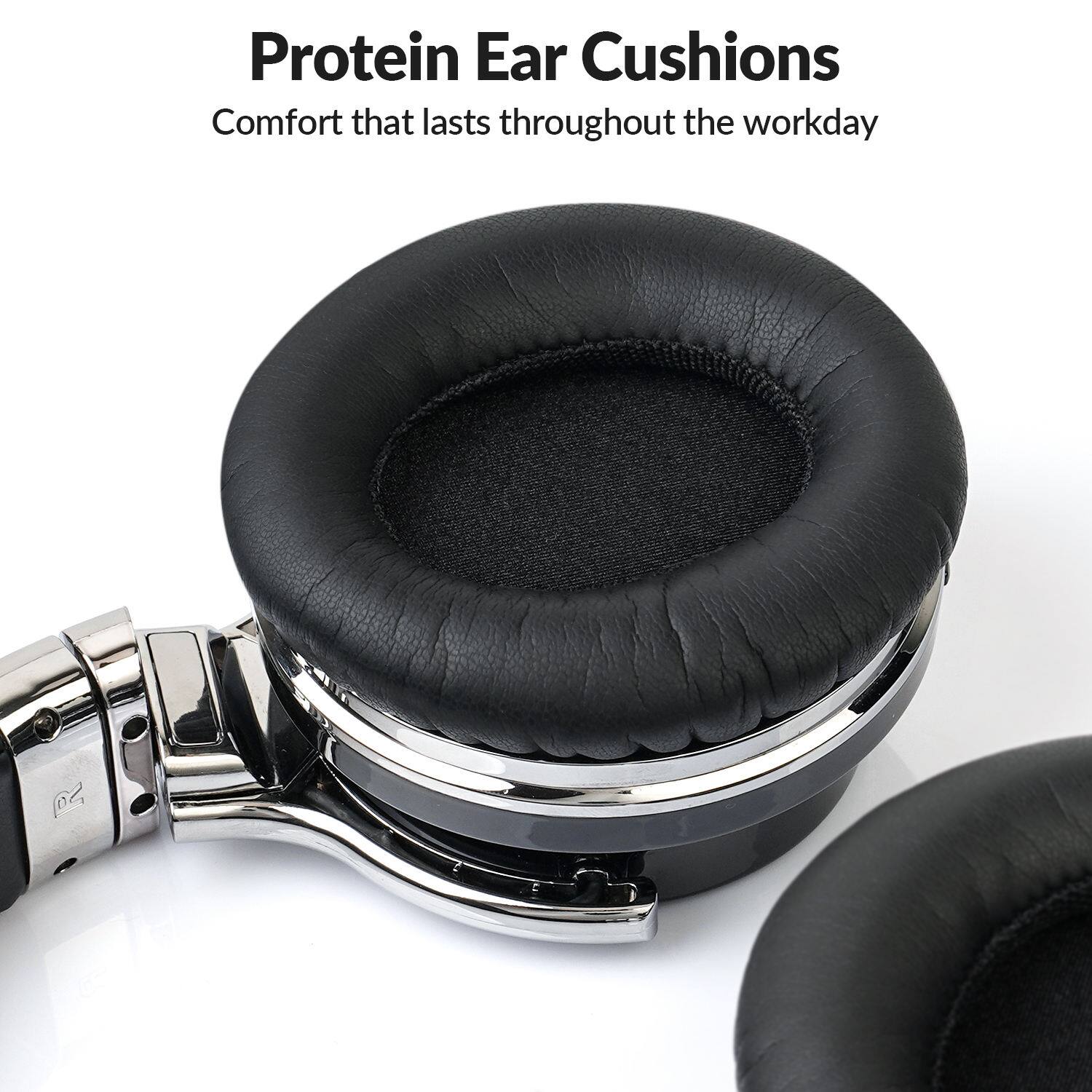 Protein Ear Cushions  
Comfort that lasts throughout the workday